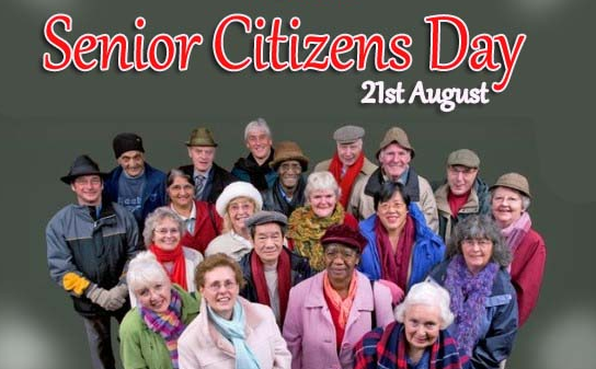 Senior Citizens Day 2023 - Printable Template Calendar