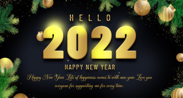 happy New Year 2022 Wishes