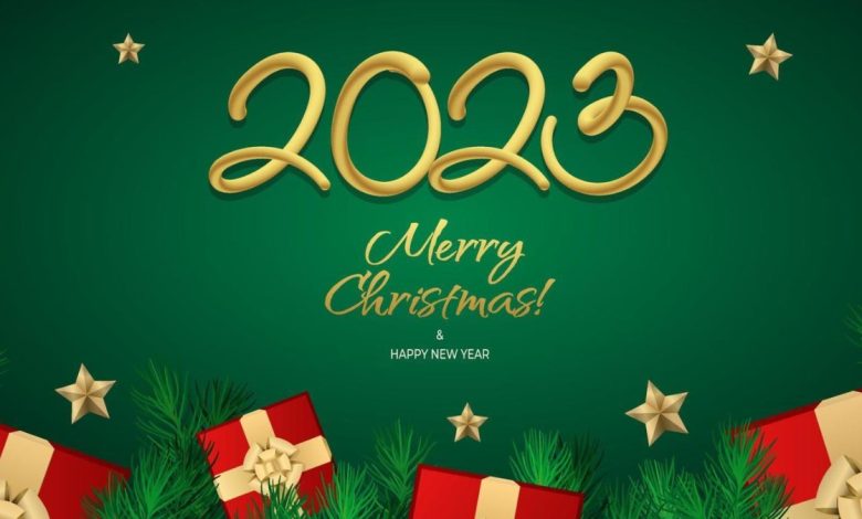 Merry Christmas and Happy New Year 2023